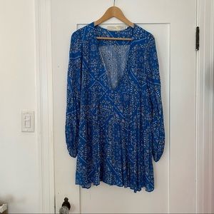 Jens Pirate Booty Mini Dress in Bandana print